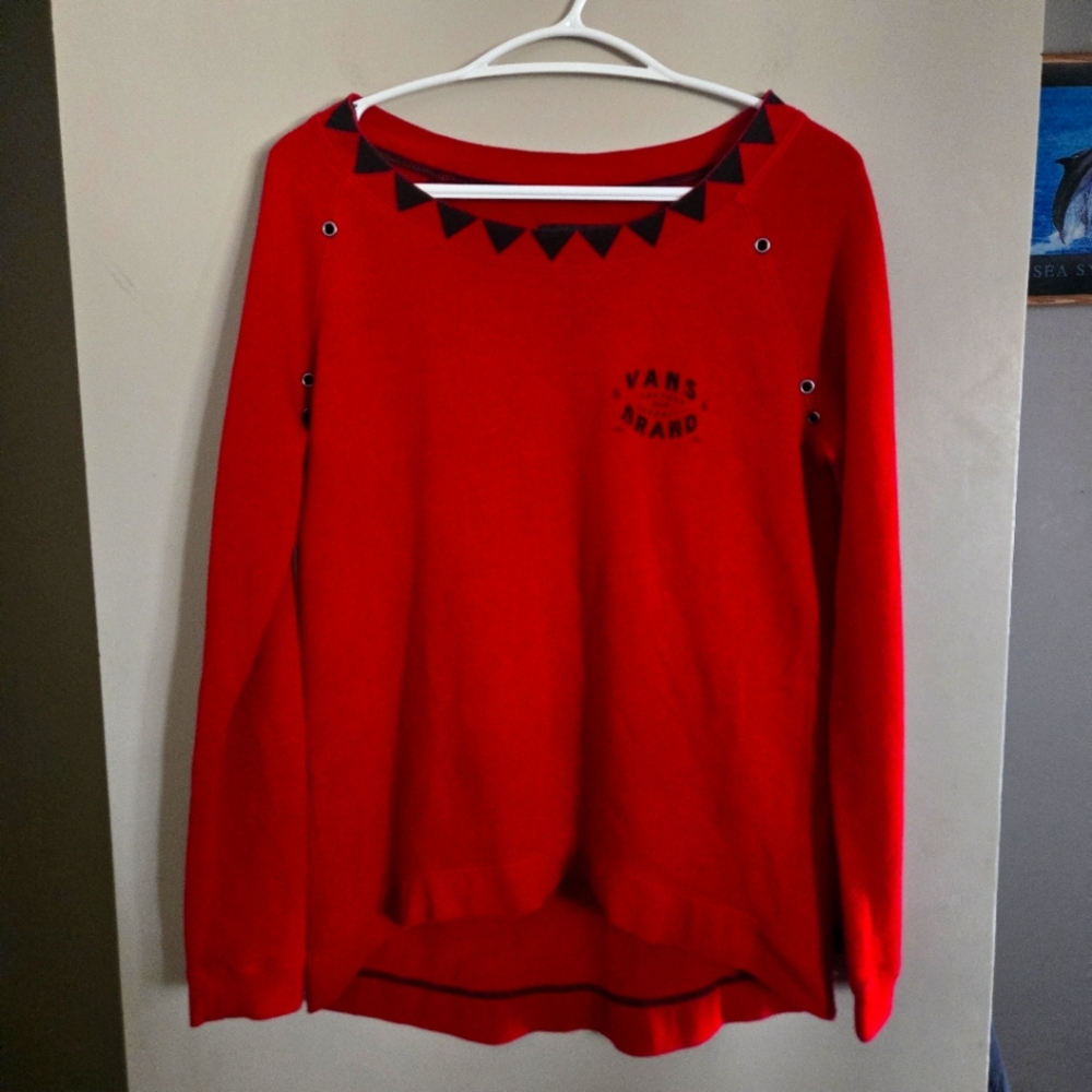 Vans Red Women's Sweater Small